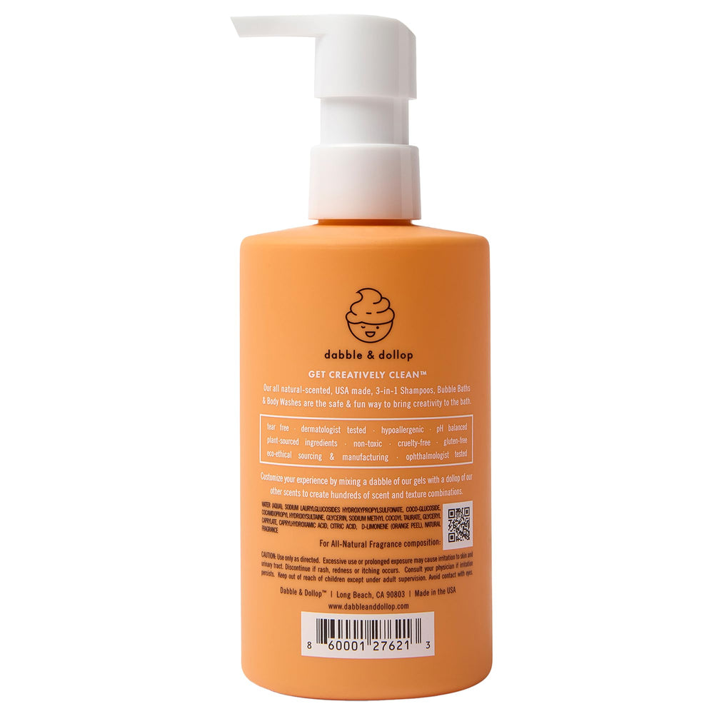 Dermatologist-tested ultra-mild formula supports gentle cleansing for kids