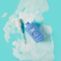 Dabble & Dollop Vanilla bottle with creamy scent promise
