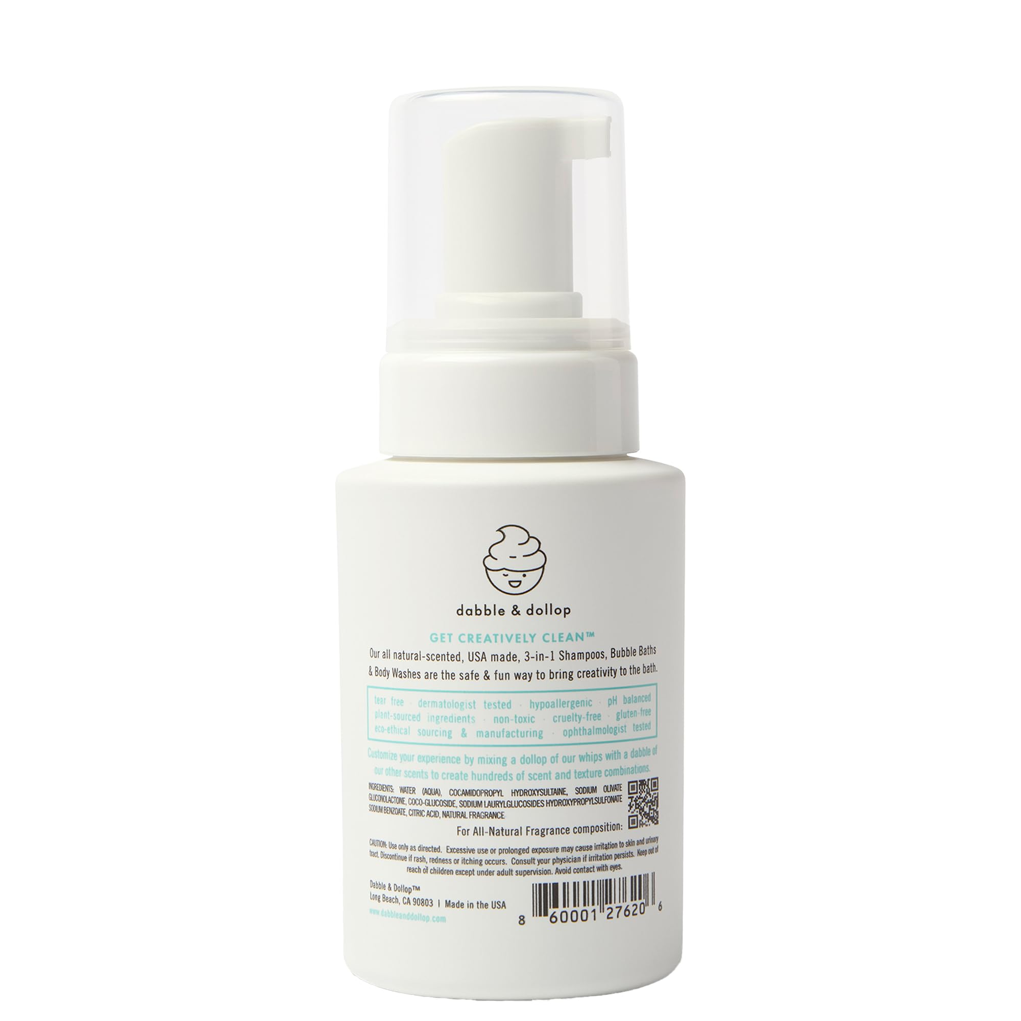 Dabble & Dollop Vanilla Whip two-pack for ongoing bath time.