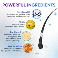 DABIDA Biotin hair support vitamin bottle close-up.