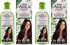 Dabur Amla Jasmine Hair Oil bottle for scalp nourishment and stronger hair