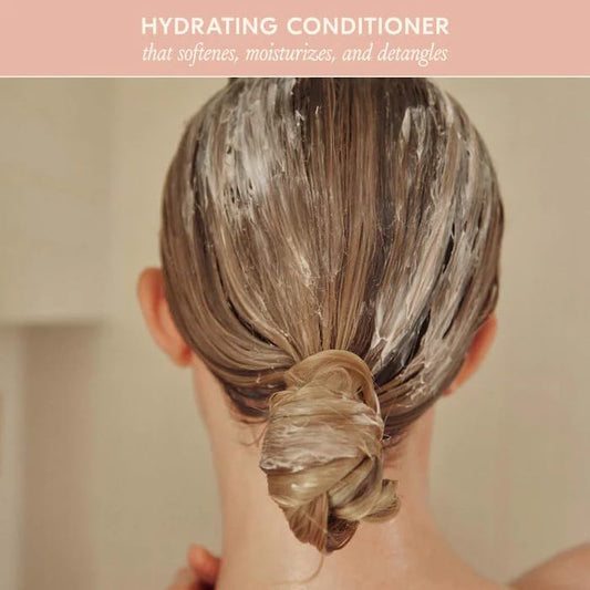 DAE Signature Conditioner ingredients panel close-up highlighting vegan, sulfate-free formula.