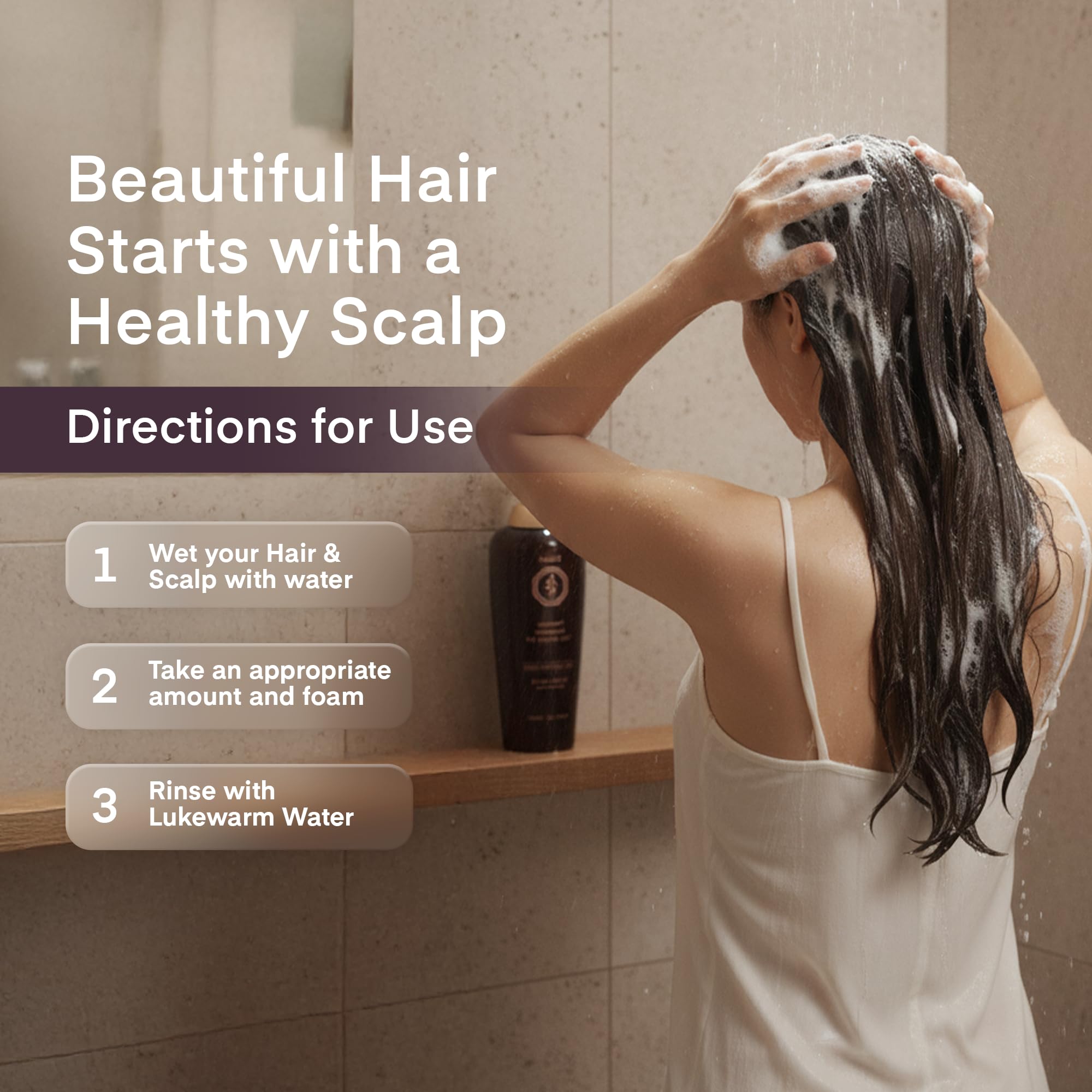 Daeng Gi Meo Ri Ki Gold Premium Shampoo ingredients list on screen