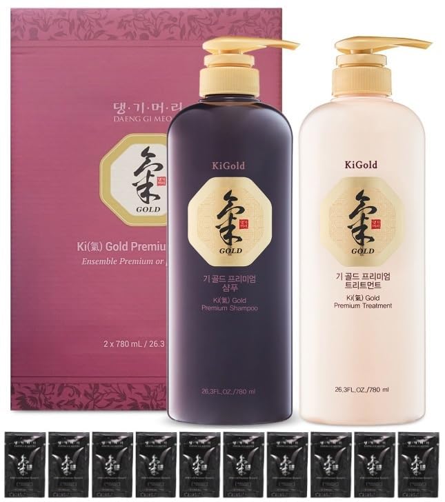 Daeng Gi Meo Ri Ki Gold Premium Treatment bottle supports moisture and smoothness.
