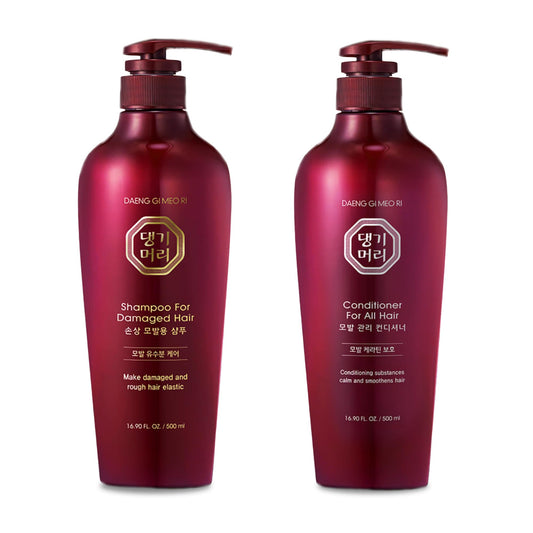 Daeng Gi Meo Ri shampoo bottle nourishing damaged hair