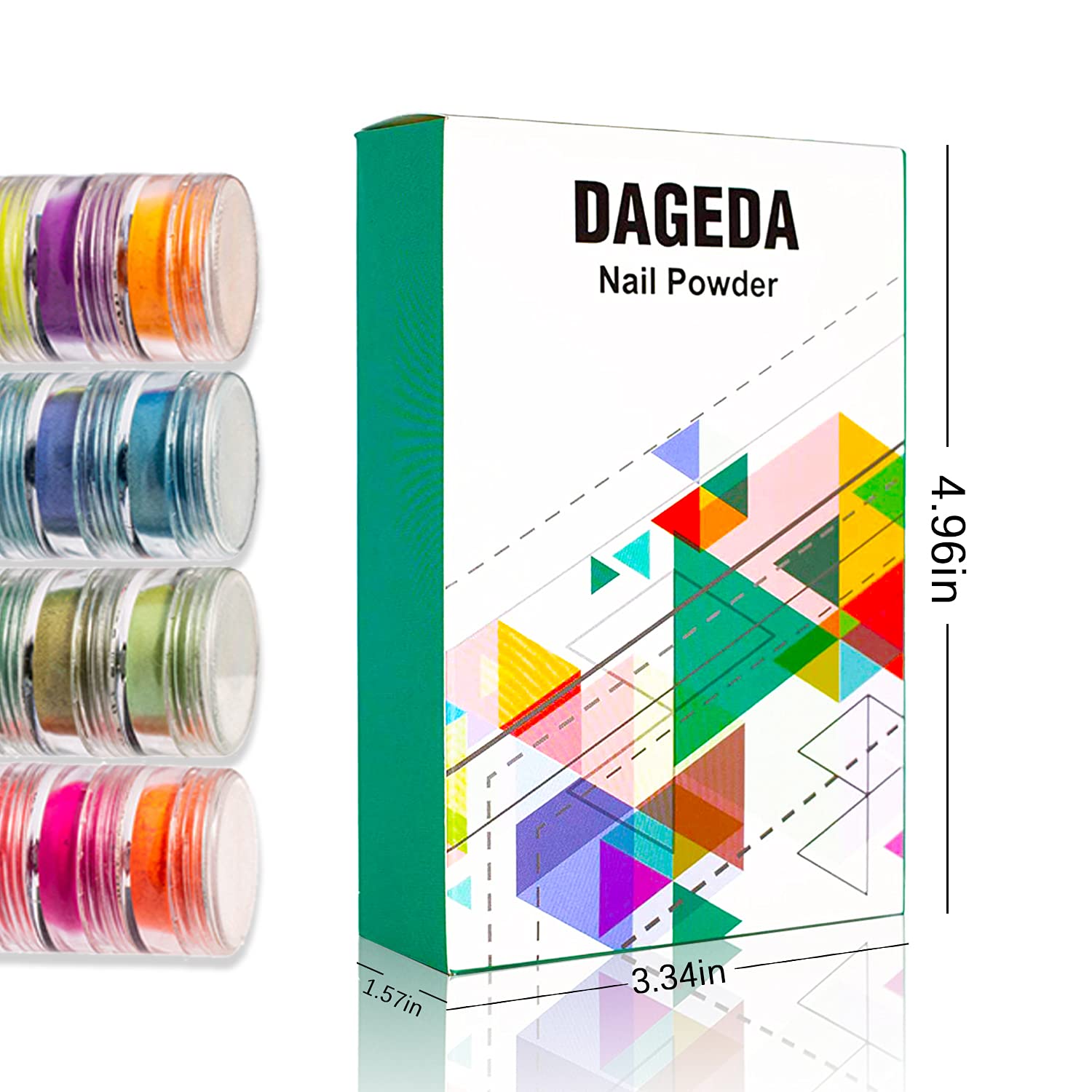 DAGEDA portable powder kit is lightweight and easy to carry