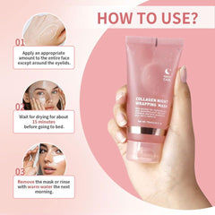 DaiLaiFu peel-off mask reveals refreshed morning skin.
