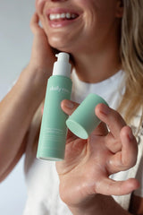 DailyRou vegan cruelty-free reef-safe symbol confirms ethical sun care.