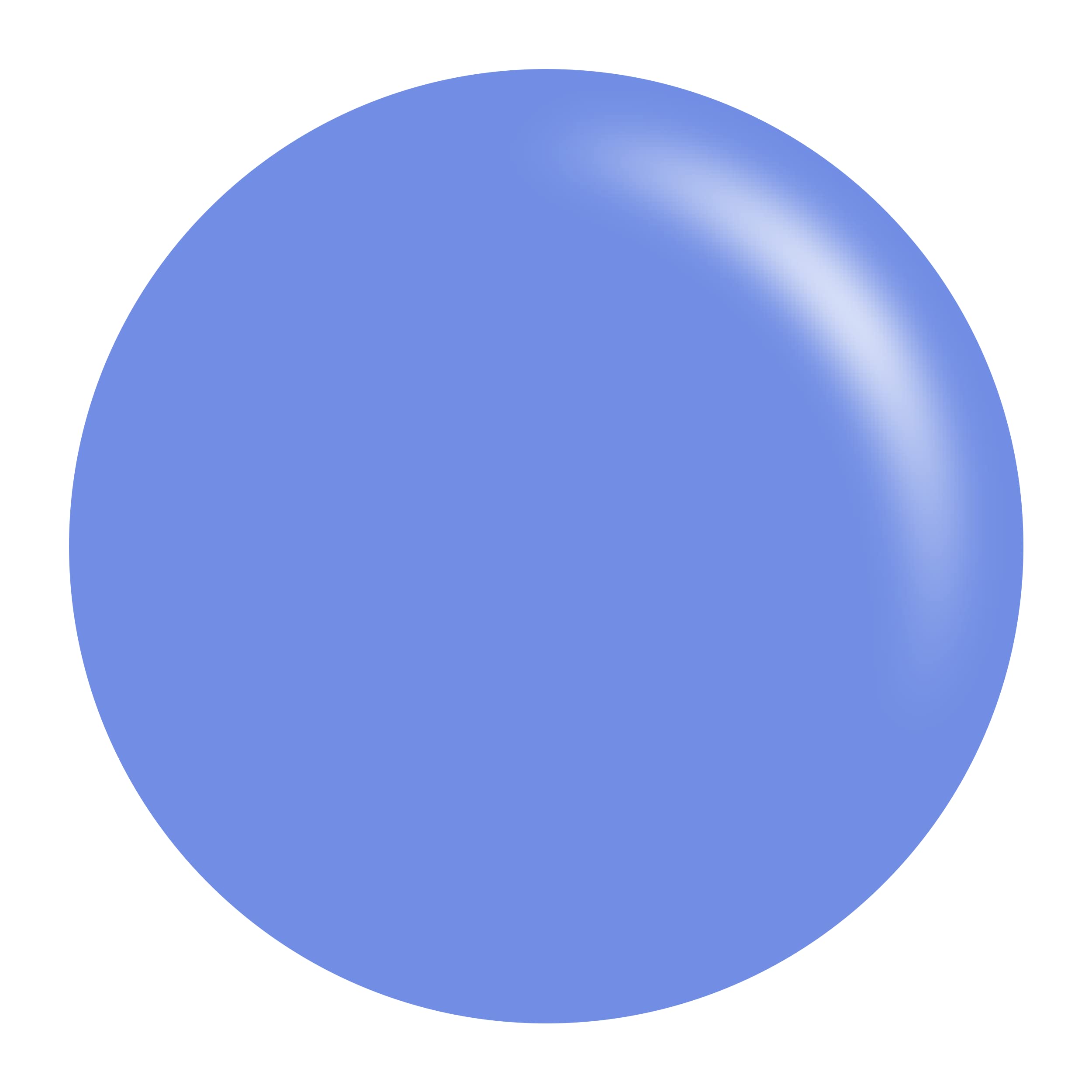 DAISY DND Blue Collection gel bottle with deep blue-purple tone enhances manicure depth.