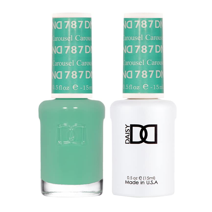 Daisy DND Blue Collection gel polish bottle #794 for a bold royal blue manicure