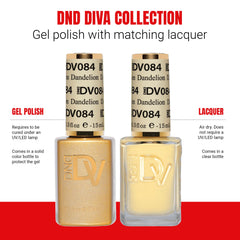 DAISY DND Coquette manicure setup with Dandelion shade, ideal for quick at-home nail days