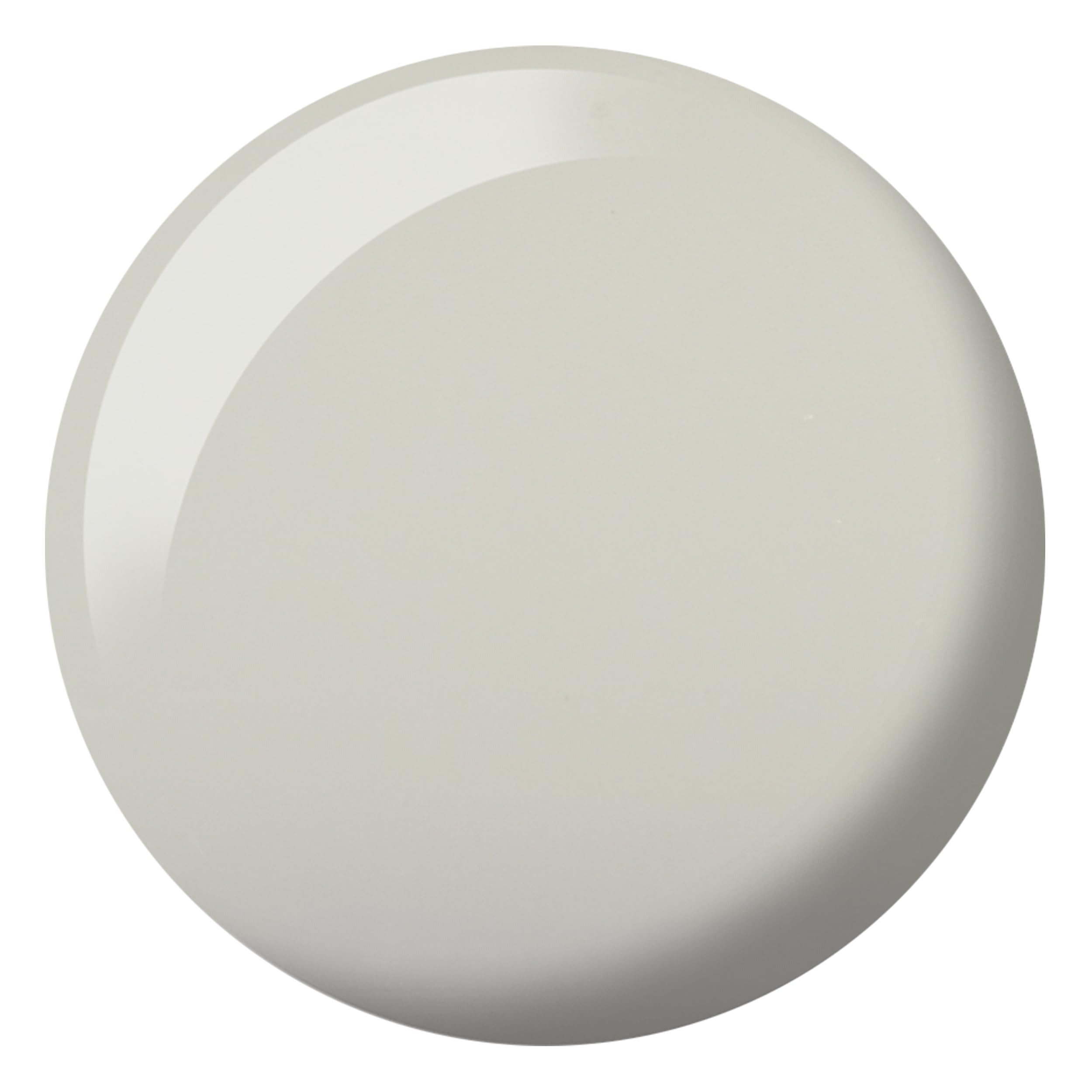 DAISY DND DC air-dry lacquer Milky White 2439 bottle enables quick, natural-dry color.