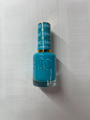 DAISY DND DC duo on a shelf showcases a coordinated blue color story.