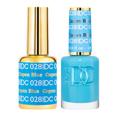 Daisy DND DC Gel Polish Set bottle in Copen Blue with rich pigment for a bold finish