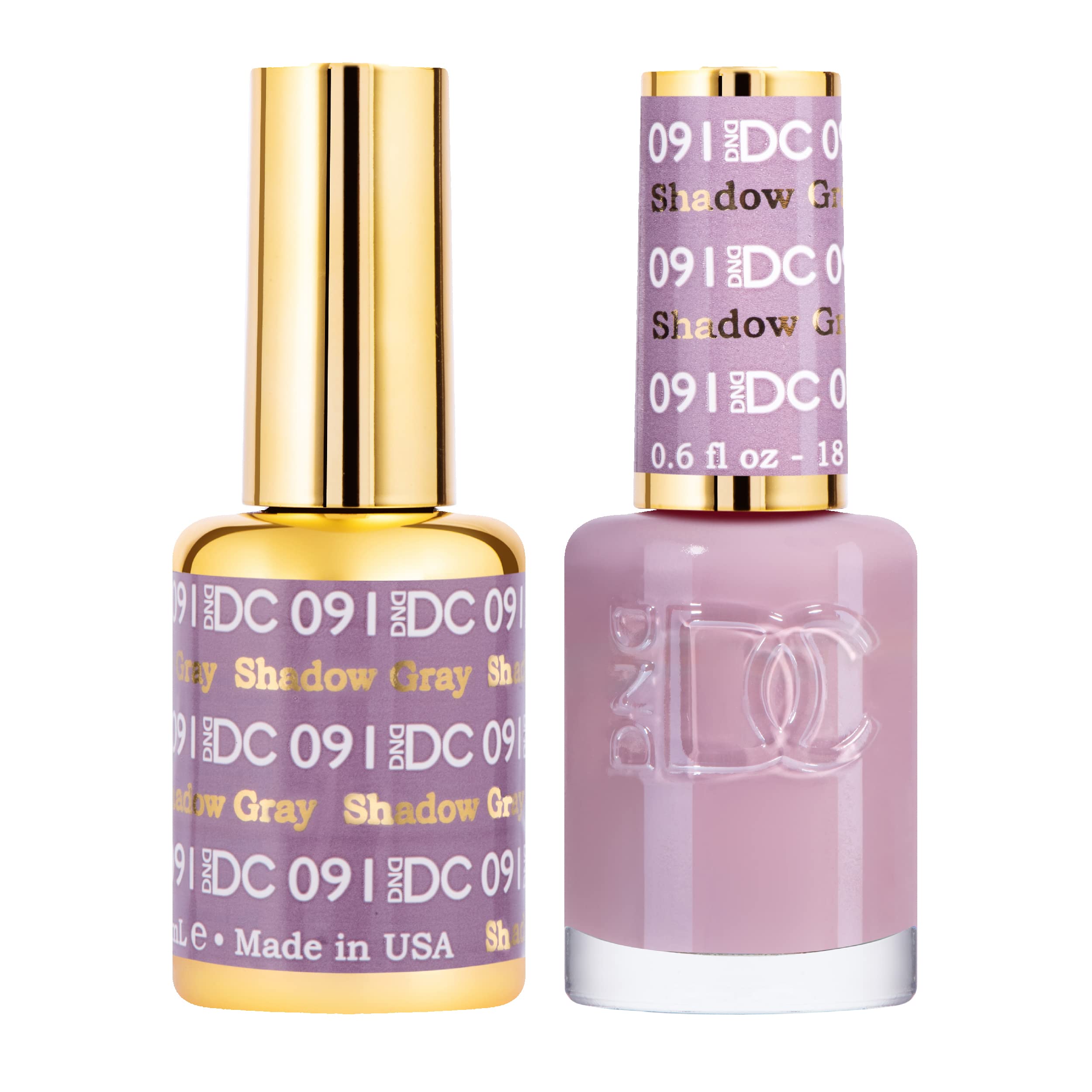 DAISY DND DC gel polish set purple collection bottles show rich color for stylish nails