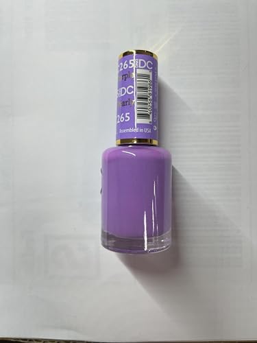 DAISY DND DC gel polish set purple collection premium pigmentation noted