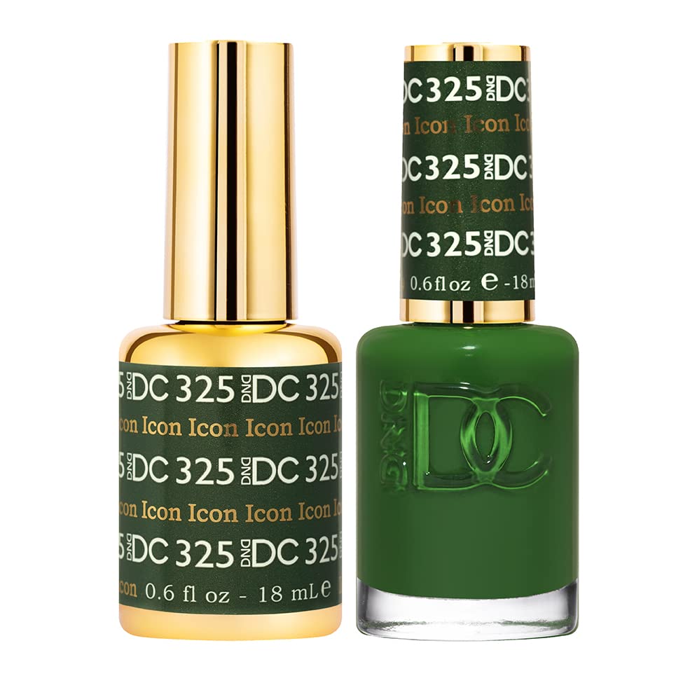 Daisy DND Nightrider gel bottle shows hunter-green shade ideal for crisp nails.