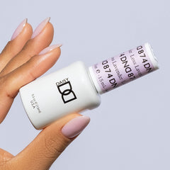 Daisy DND duo pack box featuring matching gel and lacquer for easy styling.