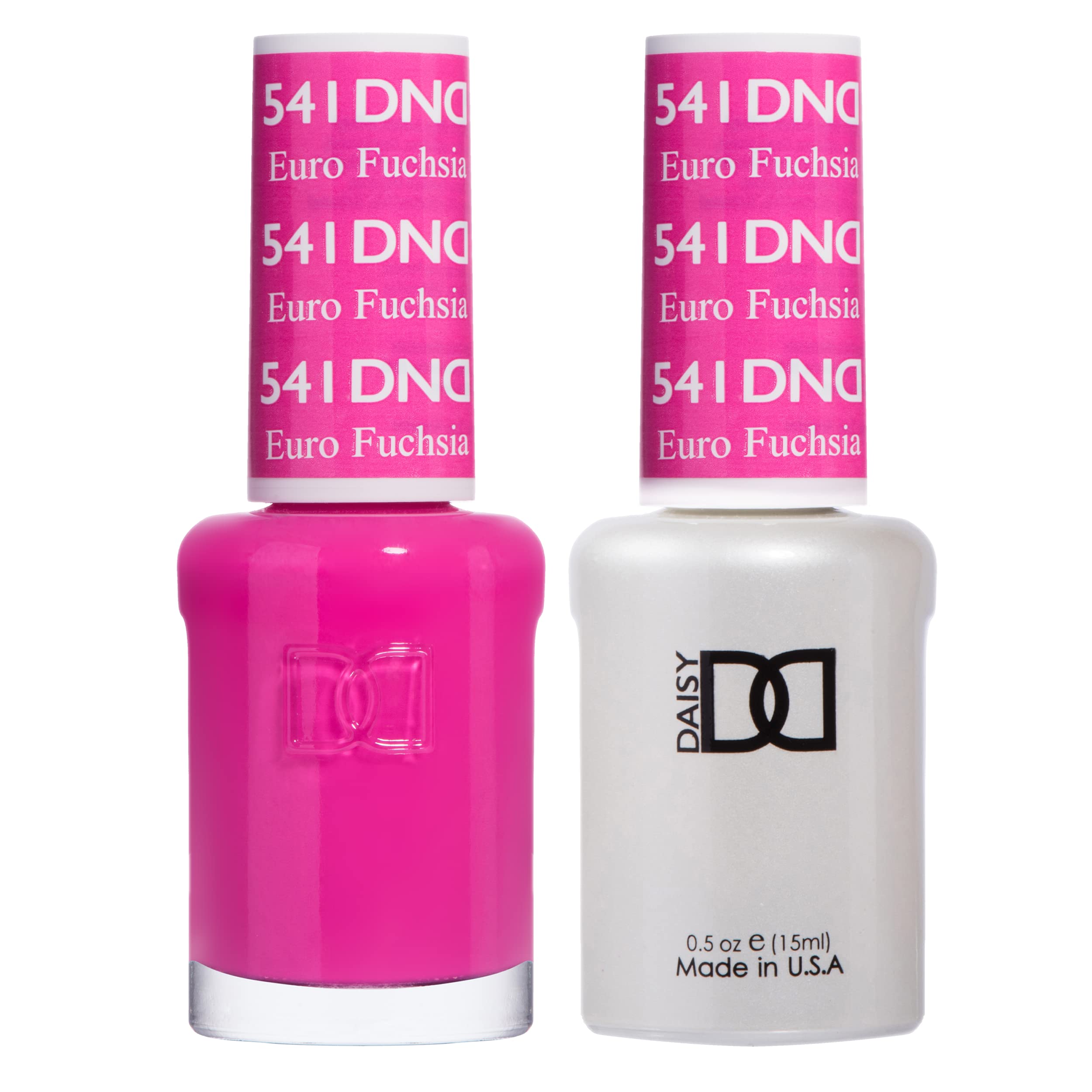 DAISY DND Euro Fuchsia 541 gel bottle offers vibrant, long-lasting color.
