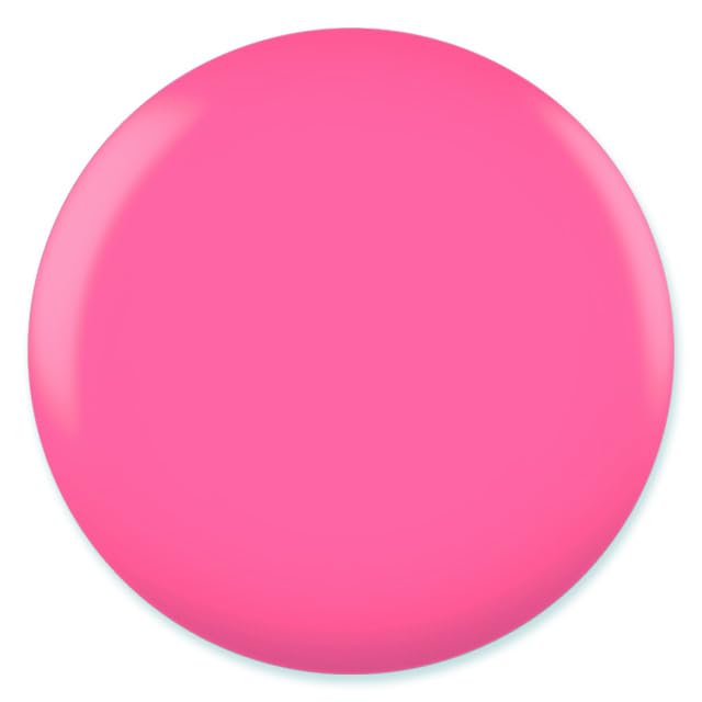 Professional Daisy DND gel polish bottle in Crayola Pink 578 on a clean surface