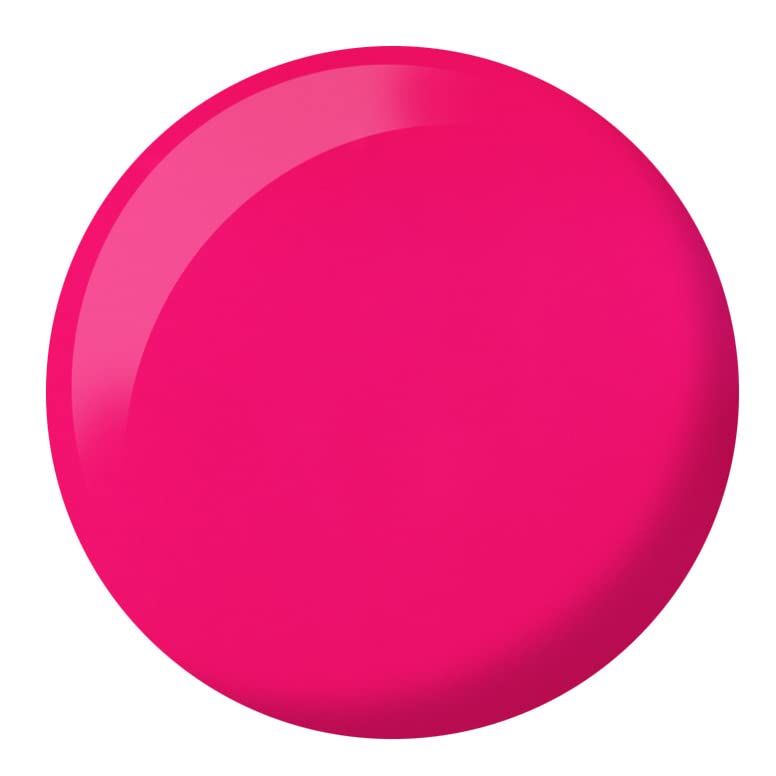 DAISY DND Sweet Tooth 004 gel bottle delivers bold bubblegum pink color.