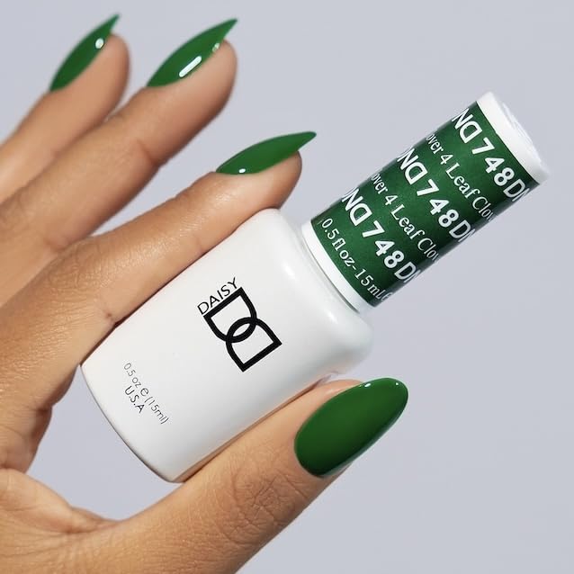 Daisy DND green collection duo-pack image with matching gel and lacquer