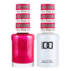 Daisy DND Hot Pink Patrol gel polish 681 for rich, long-lasting color
