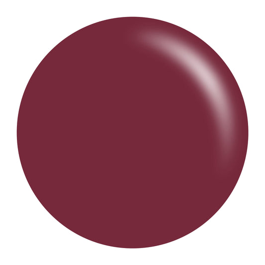 Daisy DND Cherry Berry lacquer bottle swatch for matching shade in manicures