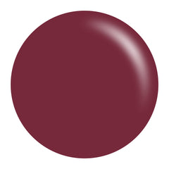 Daisy DND Cherry Berry lacquer bottle swatch for matching shade in manicures