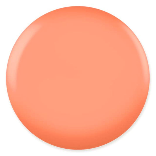 Daisy DND orange lacquer bottle with a glossy finish and air dry option.