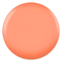 Daisy DND orange lacquer bottle with a glossy finish and air dry option.