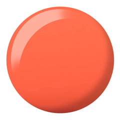Daisy DND Peaches n Cream gel polish—warm coral for lively nails.