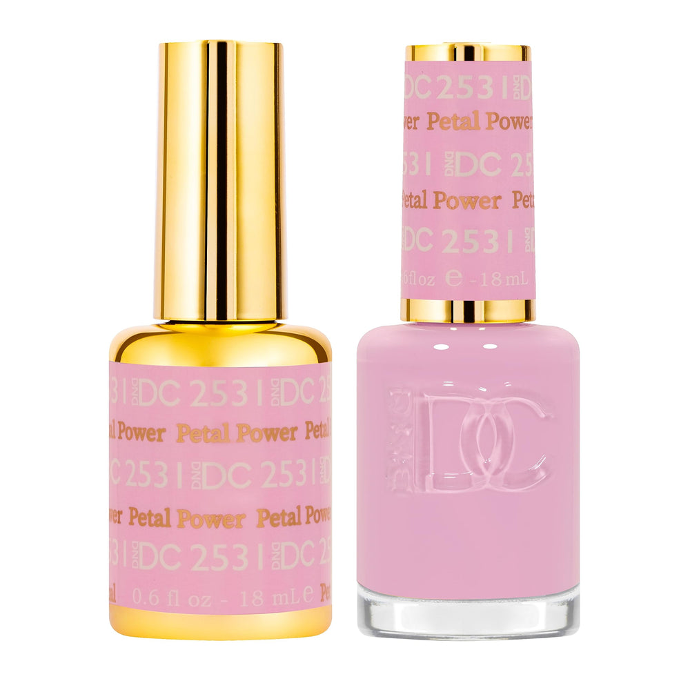 Daisy DND Petal Power gel polish bottle for long-lasting color up to 3 weeks