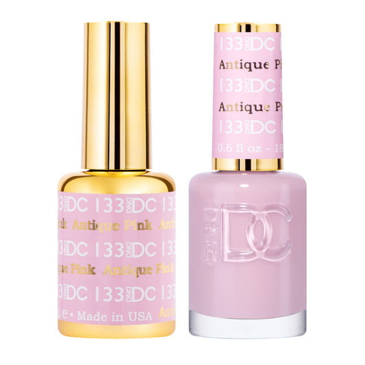 Daisy DND gel polish bottle from pink collection for rich color and salon-quality at home.