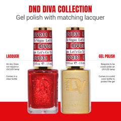 DAISY DND Gel Diva bottle close-up highlighting vegan formula