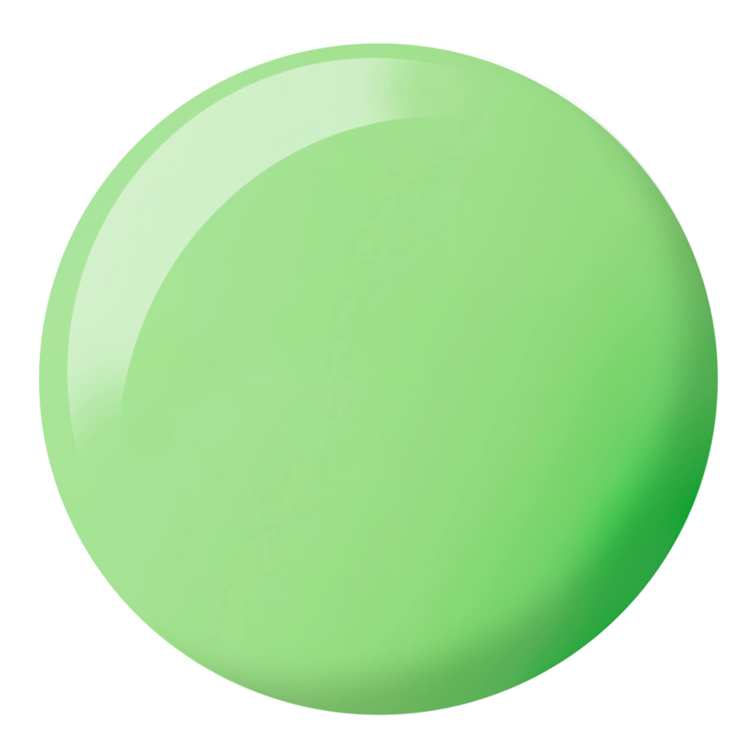 Daisy DND Sour Apple color swatch highlighting a creamy light-green shade with yellow undertones