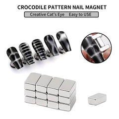 DAIXIANGER strong magnets deliver crisp 3D cat-eye effects