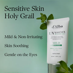 d'alba Piedmont Waterfull Sunscreen vegan formula with skin-friendly protection