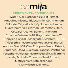 Damila daily-use hair care routine bottle ready for daily wash