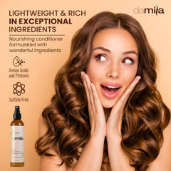 Sulfate- and paraben-free Damila Leave-In for daily care