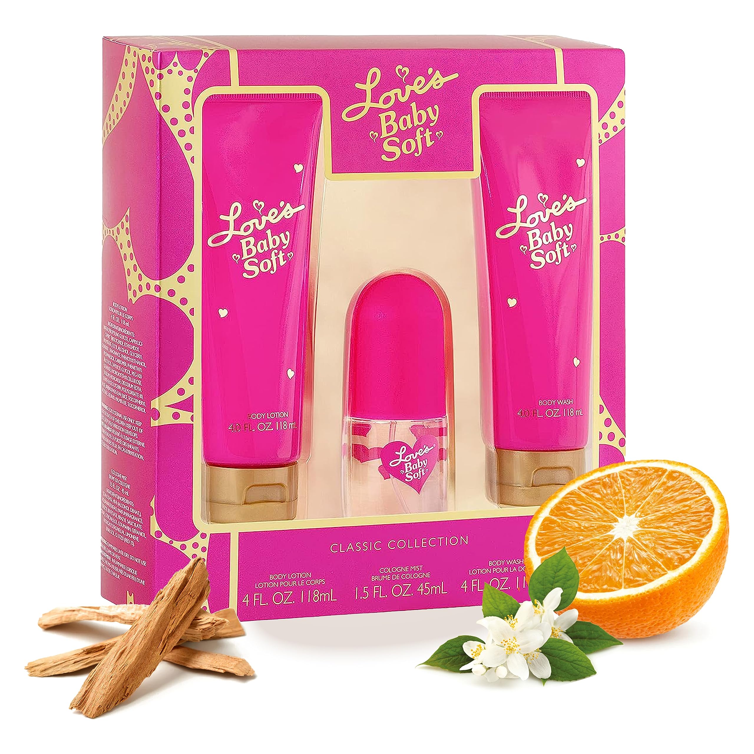 Dana Love Baby Soft Gift Set packaging front, a gentle skincare option for new parents.