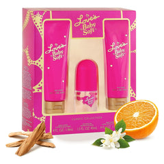 Dana Love Baby Soft Gift Set packaging front, a gentle skincare option for new parents.