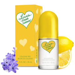 Dana Love's Fresh Lemon bottle pour delivers a crisp citrus spray for daily vitality
