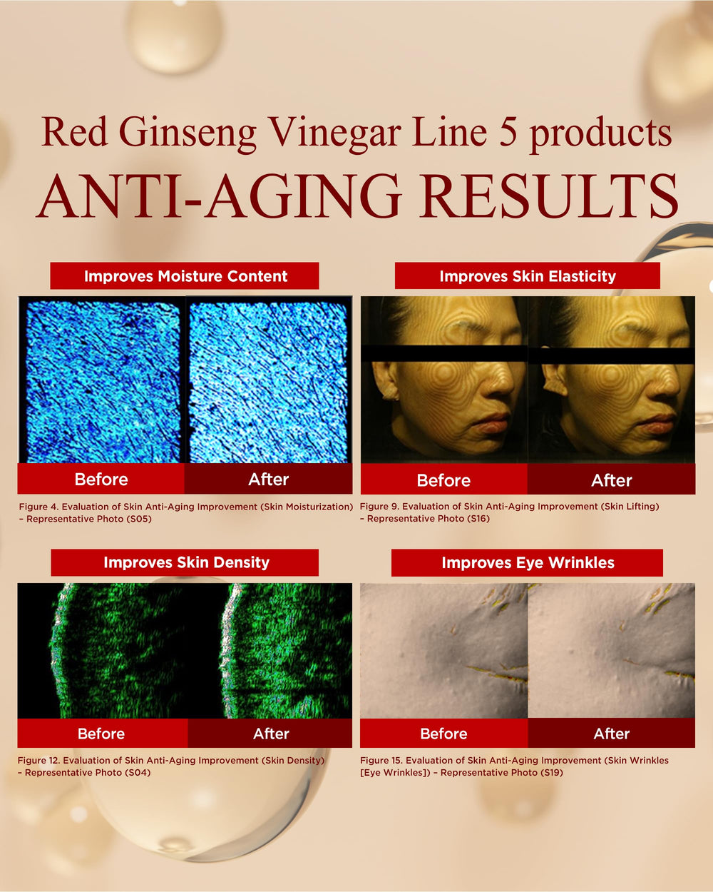 Application scene with Hinoki Water and Licorice Root soothing skin