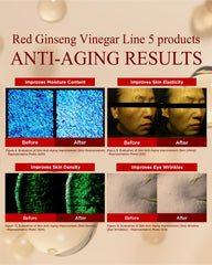 Application scene with Hinoki Water and Licorice Root soothing skin