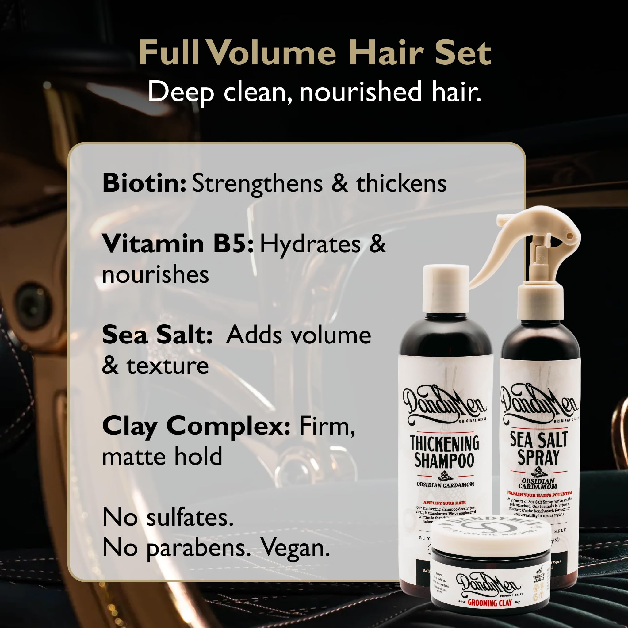 DandyMen three-step styling guide helps achieve versatile looks quickly