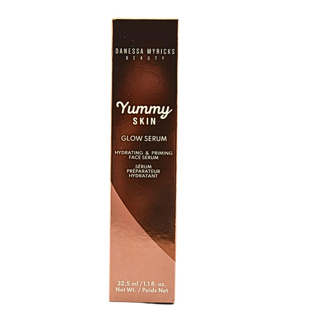 Danessa Myricks Yummy Skin Glow Serum bottle ready to prime and hydrate your skin.