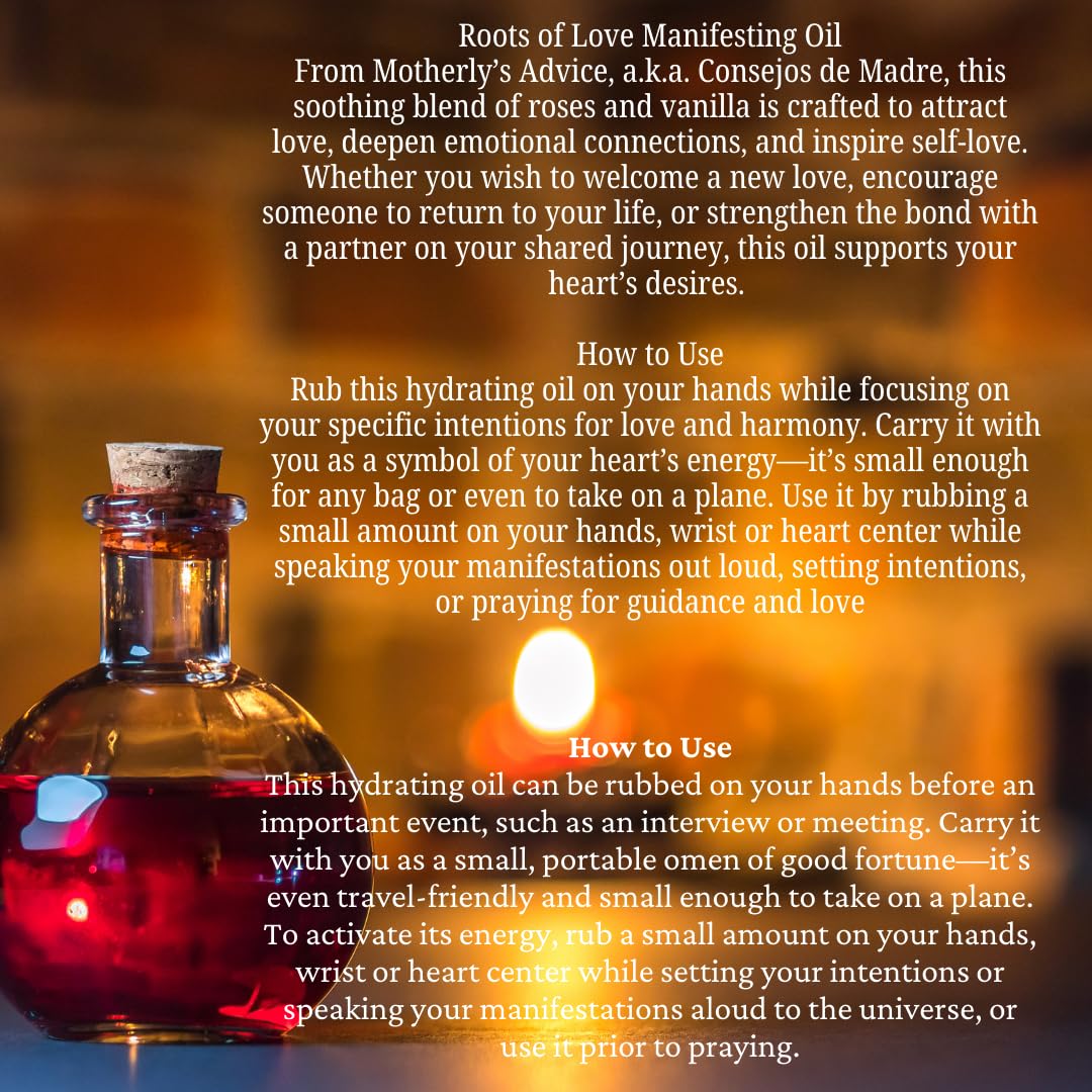Vanilla warmth scent in Dani's Karma oil for comforting atmosphere