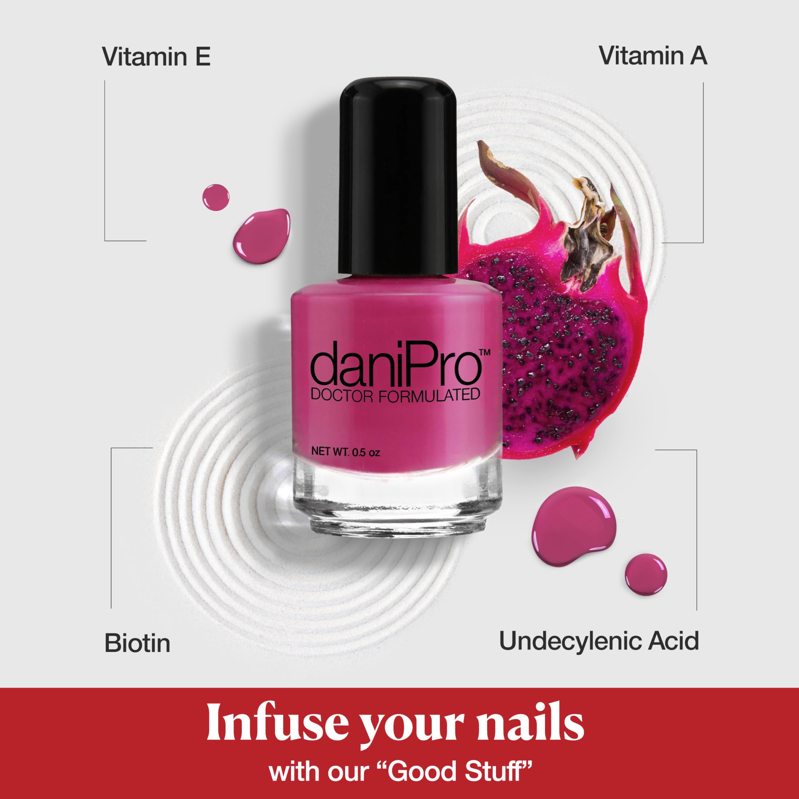 daniPro Lovely Lady close-up highlights pigment clarity for dependable wear.