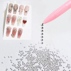DANNEASY cat eye magnet with gel polish yields salon-like results.